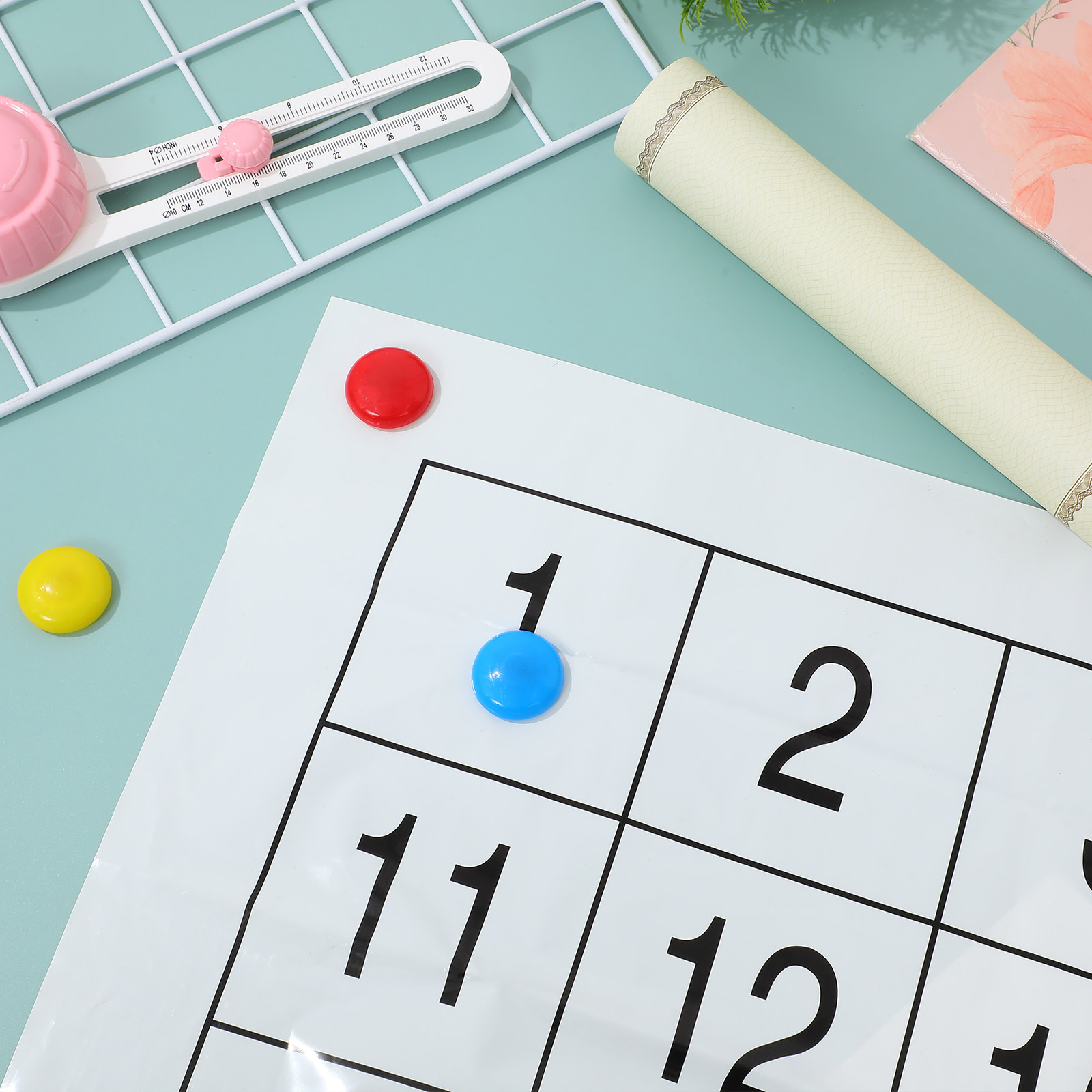 Kids Education Charts - 1 ensemble de tableaux numériques muraux