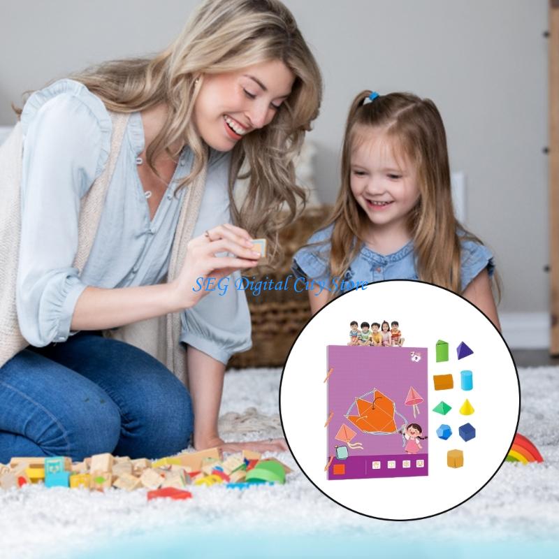Kids Educational Workbooks - U75B – livre d'apprentissage des formes