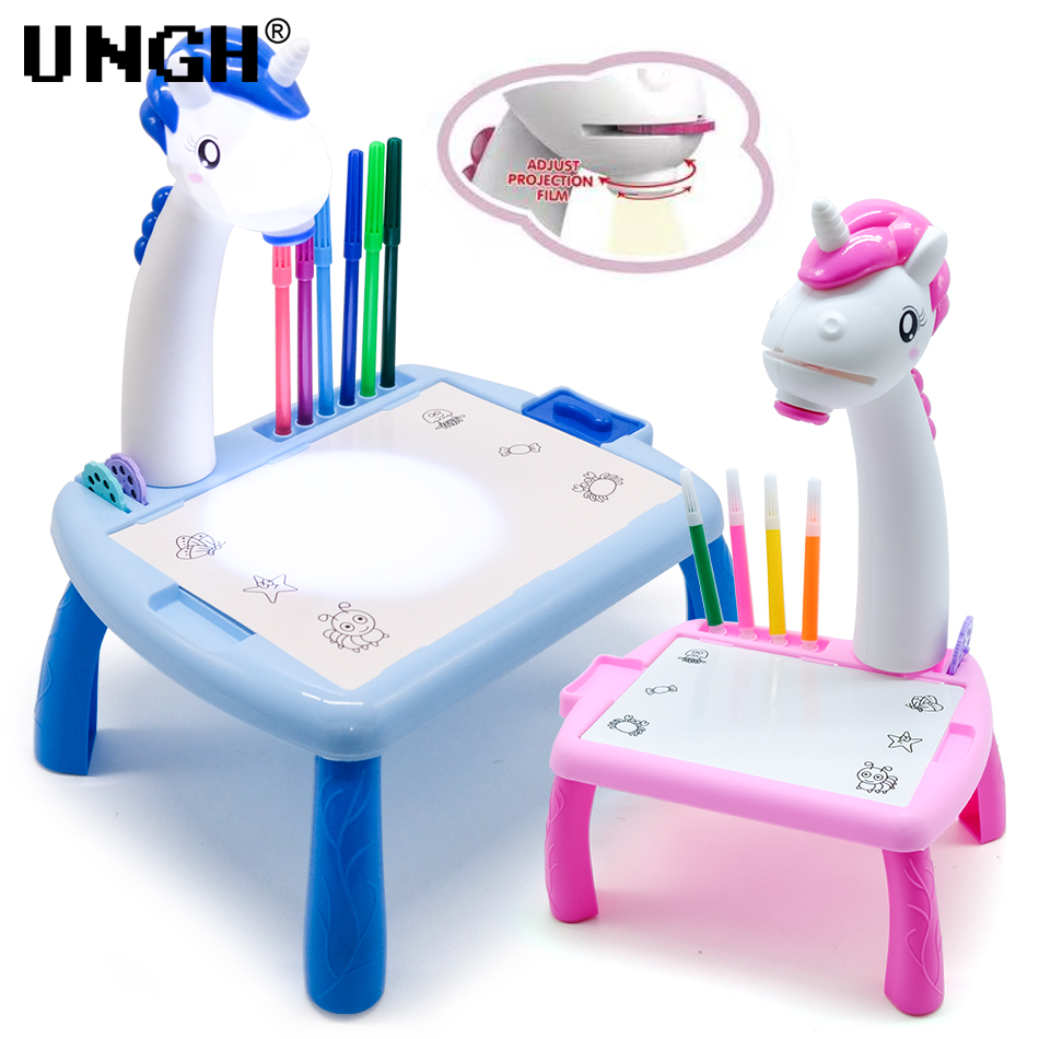 Drawing Projector Kids - UNGH enfants projecteur LED table à