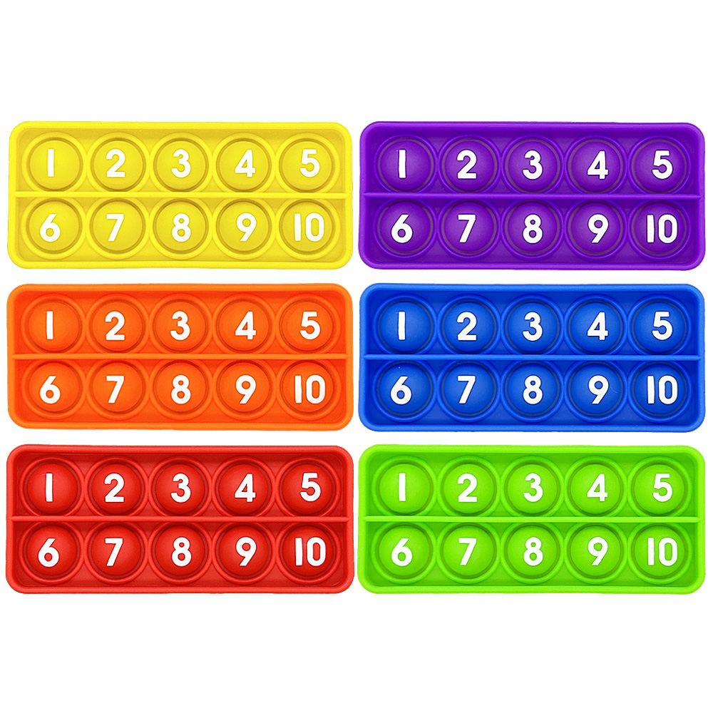 Math Manipulative Set - Jeux mathématiques à dix cadres, jouet