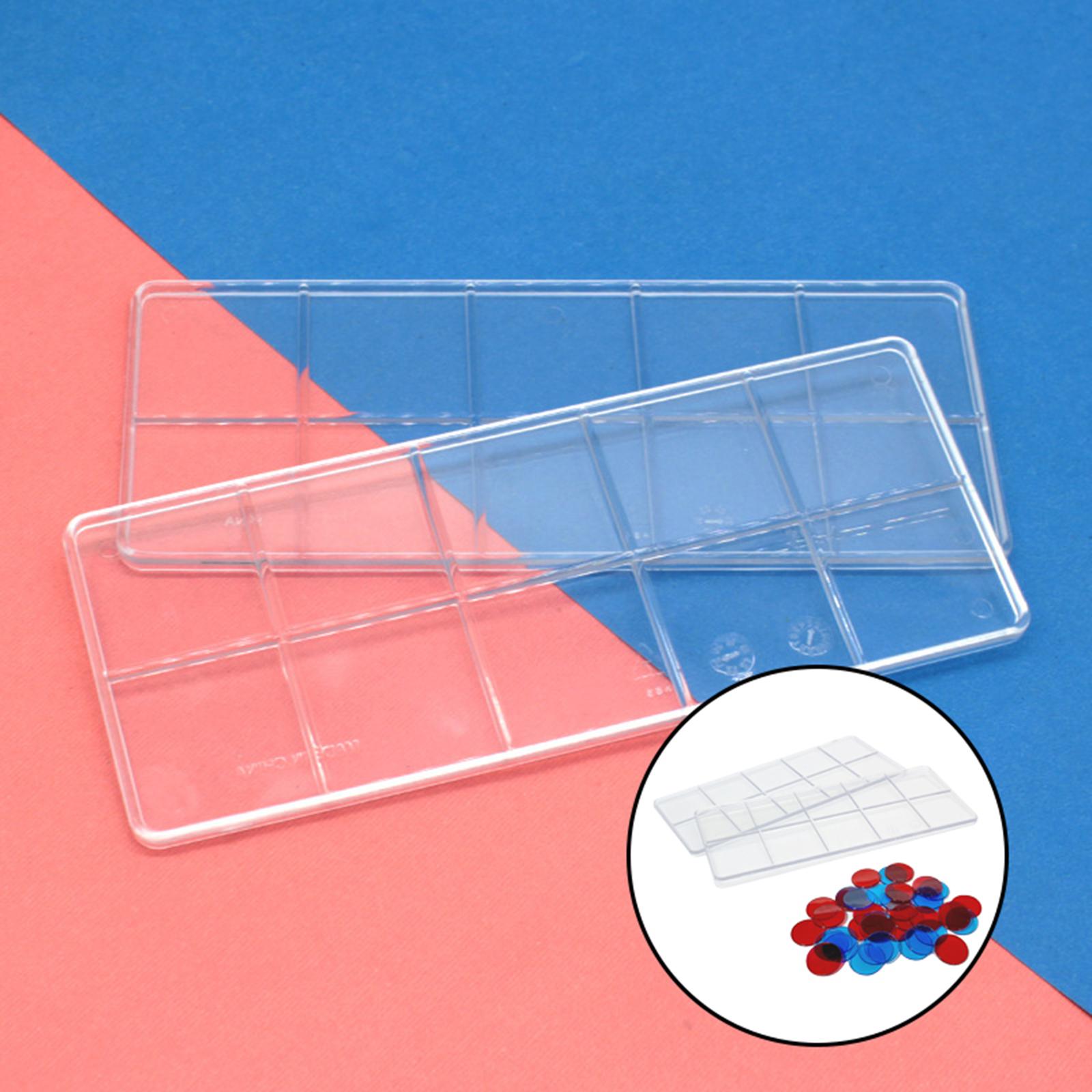 Math Manipulative Set - Ensemble de dix cadres d'apprentissage manipulateur
