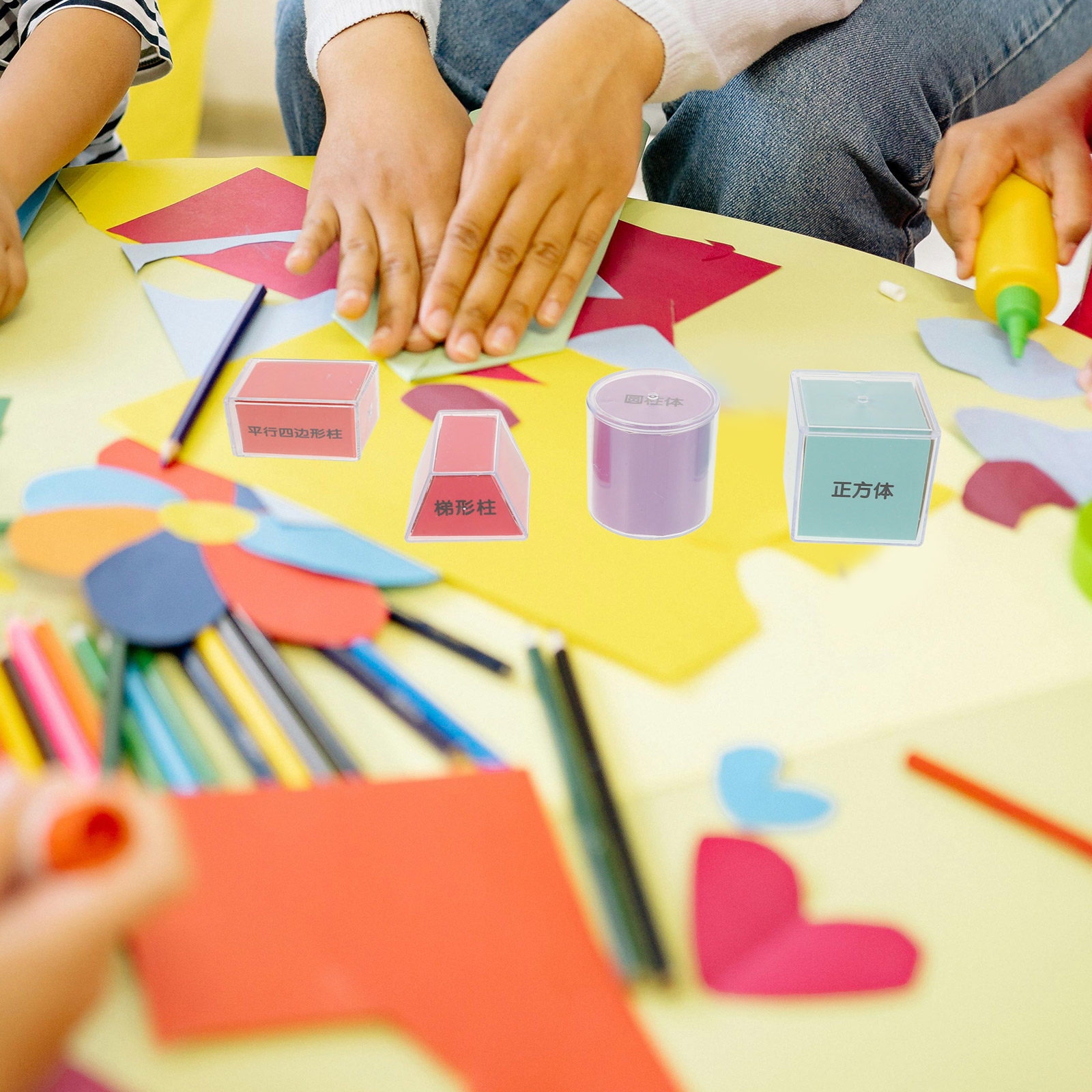 Ensemble de 8 formes géométriq - Math Manipulative Set avis et prix