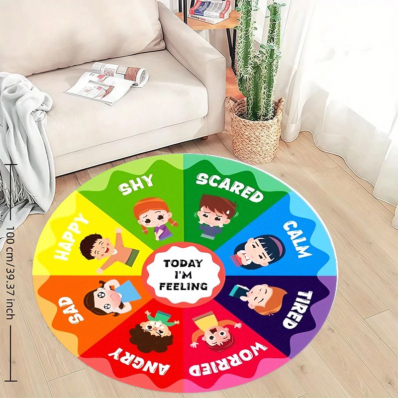Tapis rond éducatif en flanell - Kids Education Charts avis et prix