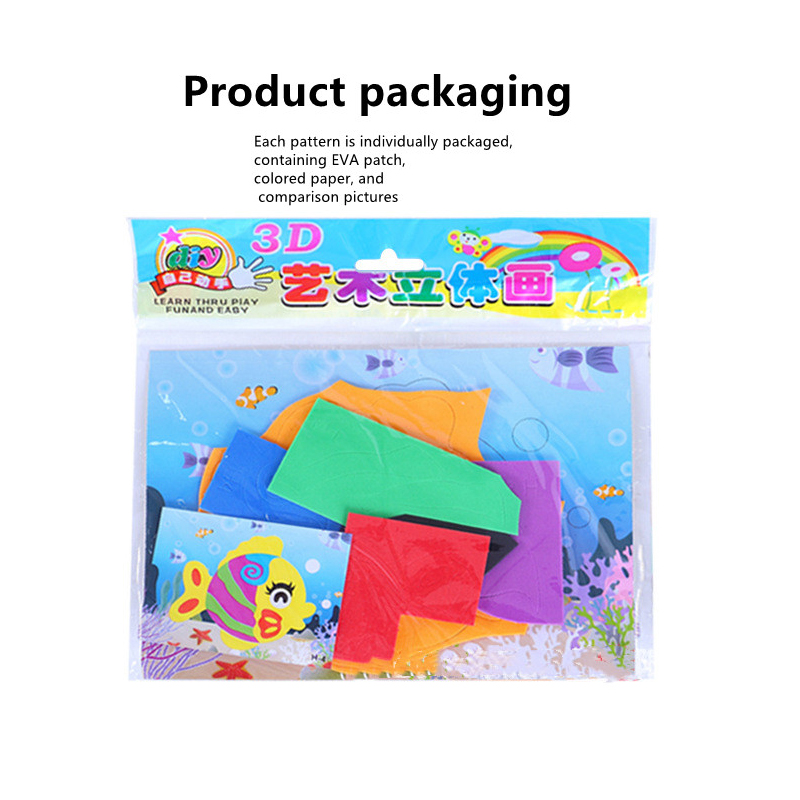 Autocollant 3D en mousse EVA p - Kids Education Shows avis et prix