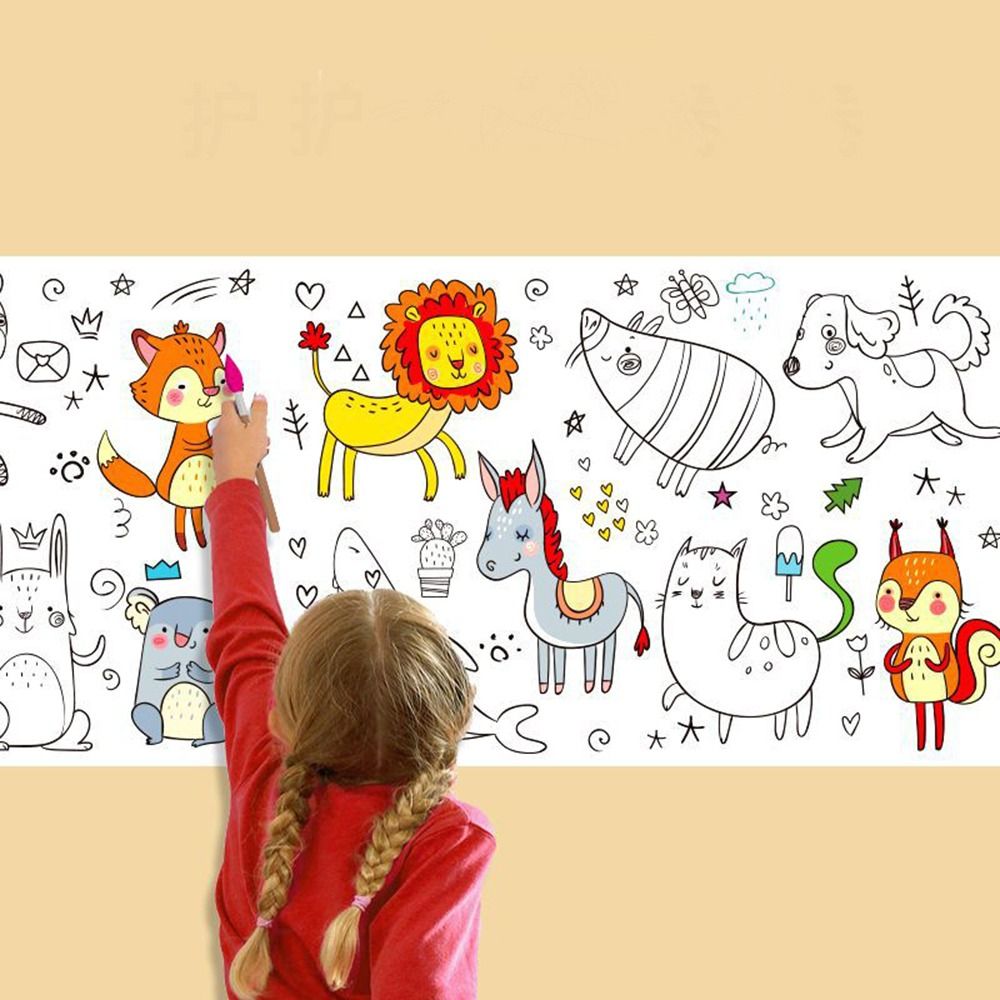 Rouleau de papier à colorier m - Kids Educational Workbooks avis et prix