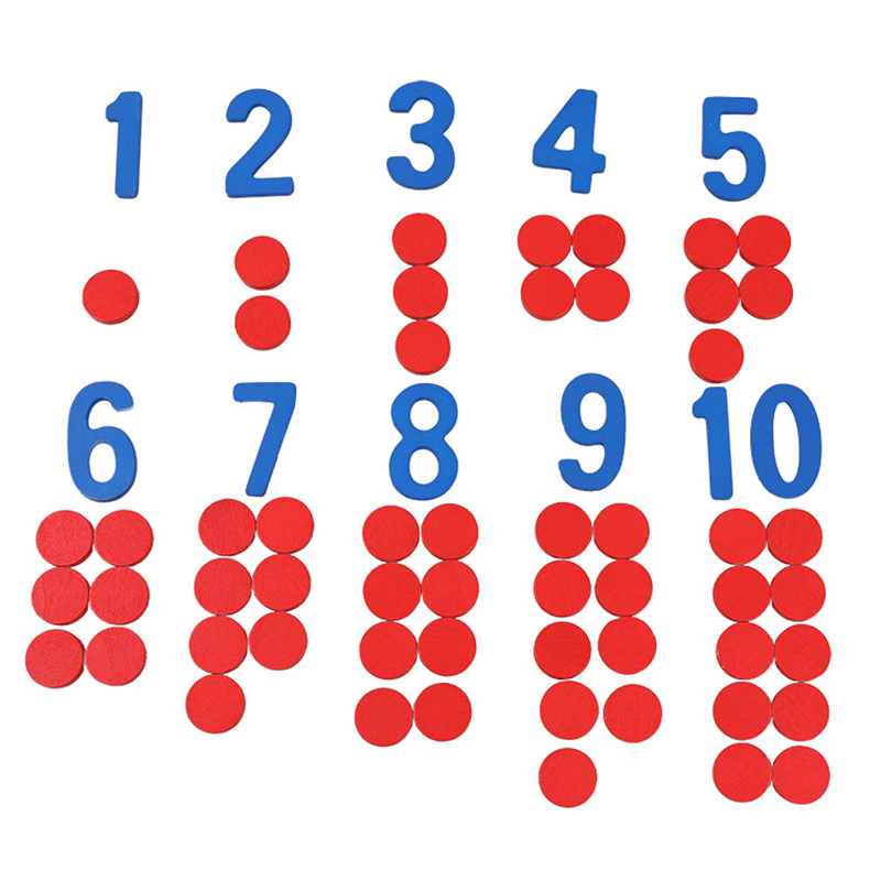 Cartes cognitives Montessori e - Math Manipulative Set avis et prix