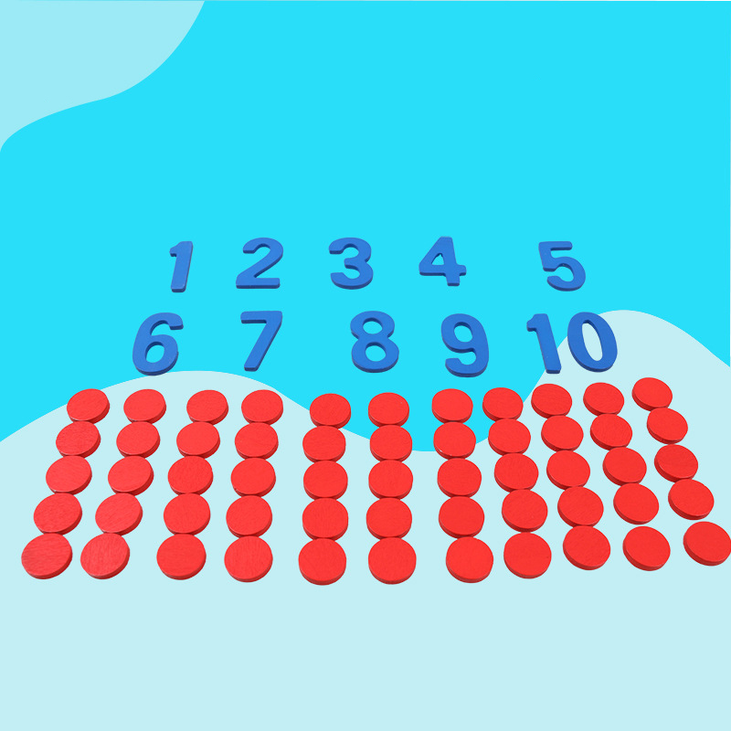 Cartes cognitives Montessori e - Math Manipulative Set avis et prix