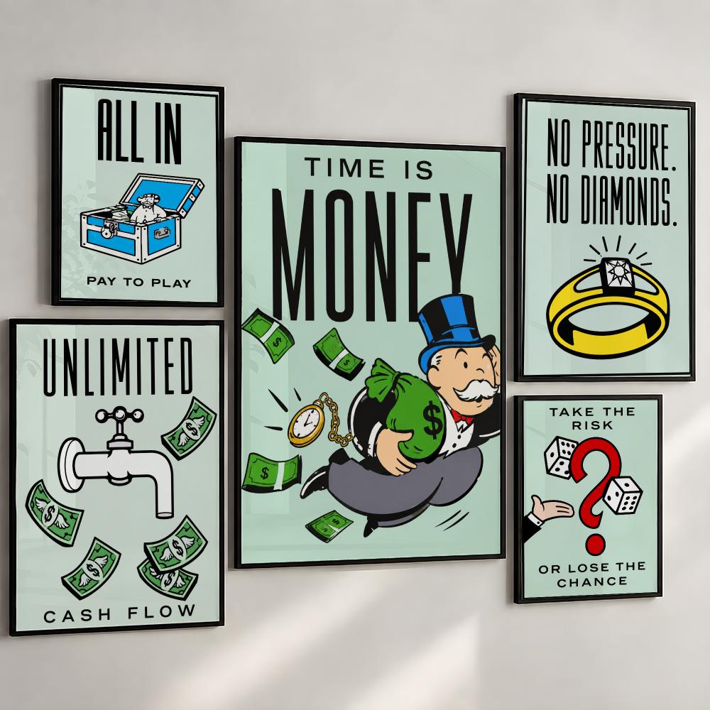 Affiche murale classique du je - Hasbro Game Monopoly avis et prix