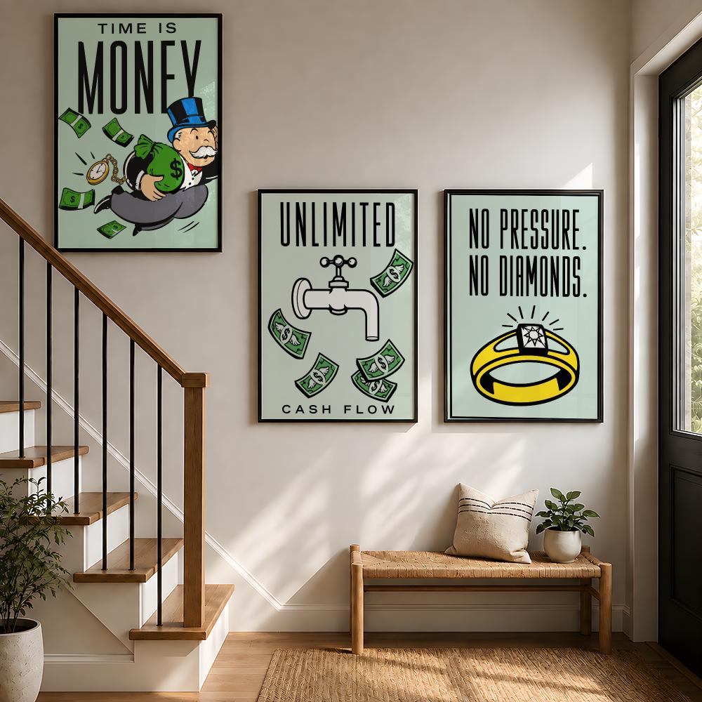 Affiche murale classique du je - Hasbro Game Monopoly avis et prix
