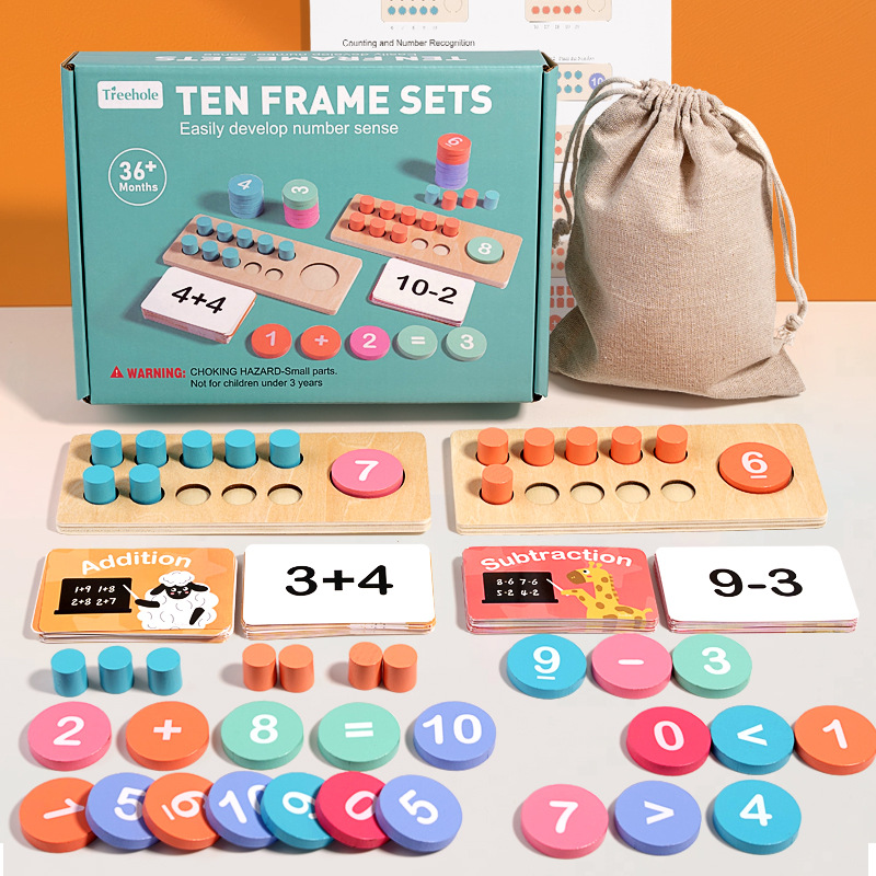 Tableau numérique en bois pour - Math Manipulative Set avis et prix