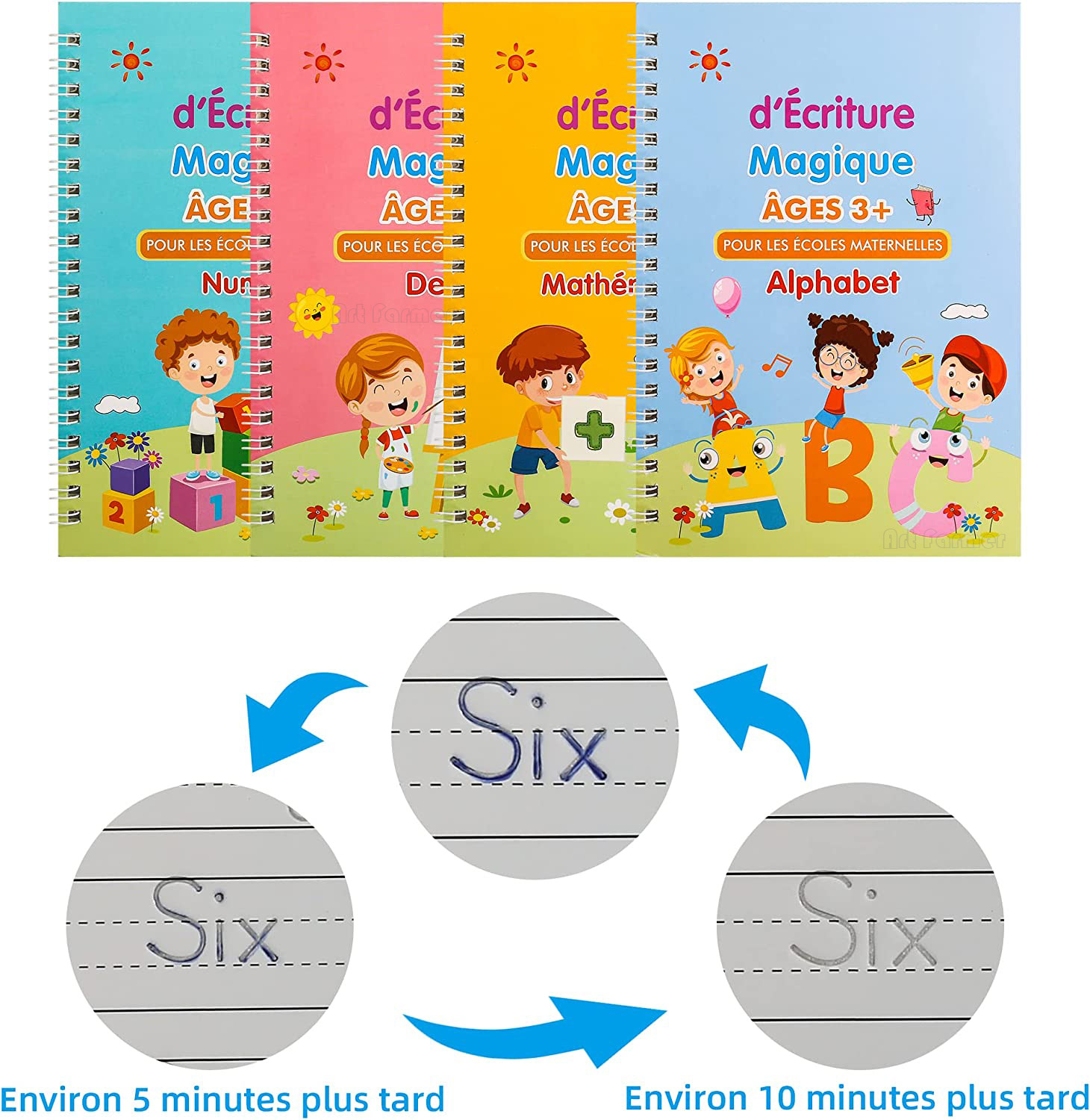 Livre d'écriture magique en fr - Math Manipulative Set avis et prix