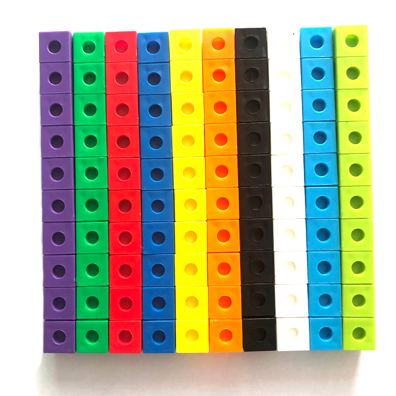 Ensemble de 100 cubes de liais - Math Manipulative Set avis et prix