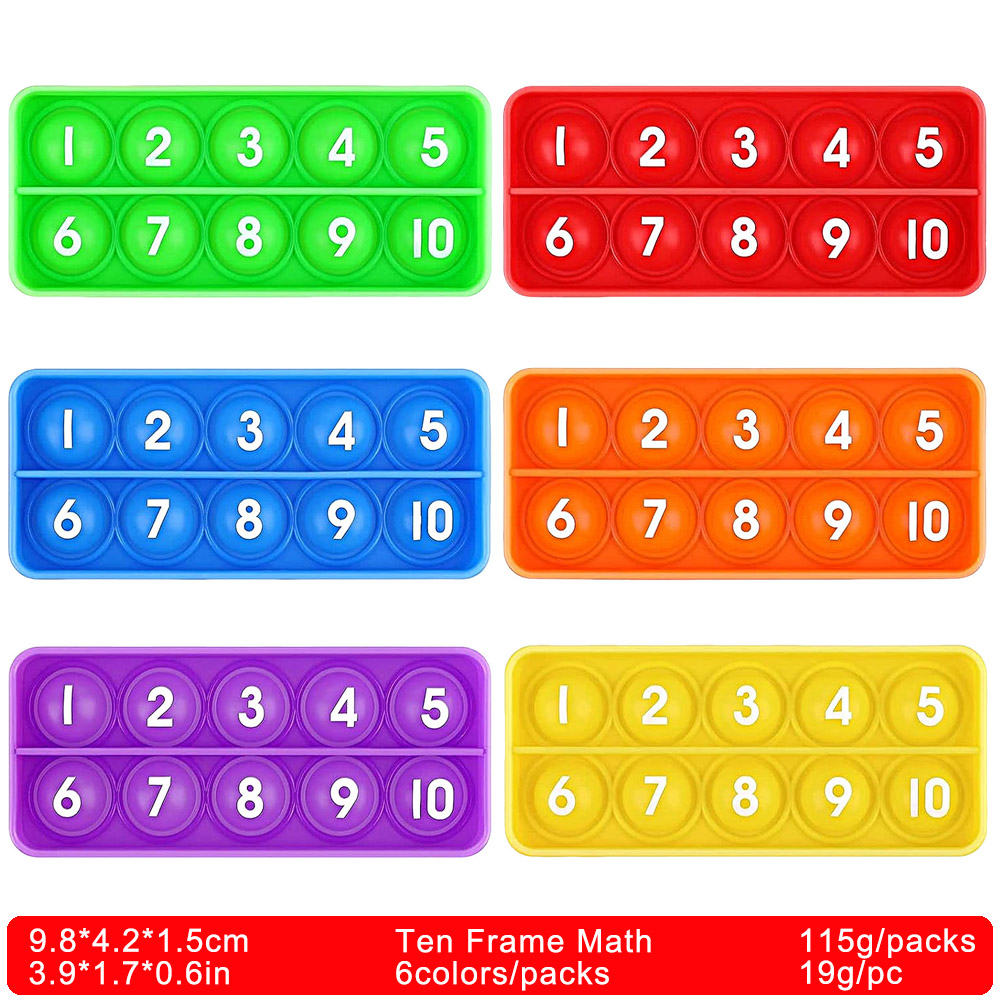 Jeux mathématiques à dix cadre - Math Manipulative Set avis et prix