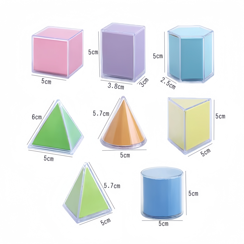 8 pièces de blocs de construct - Math Manipulative Set avis et prix