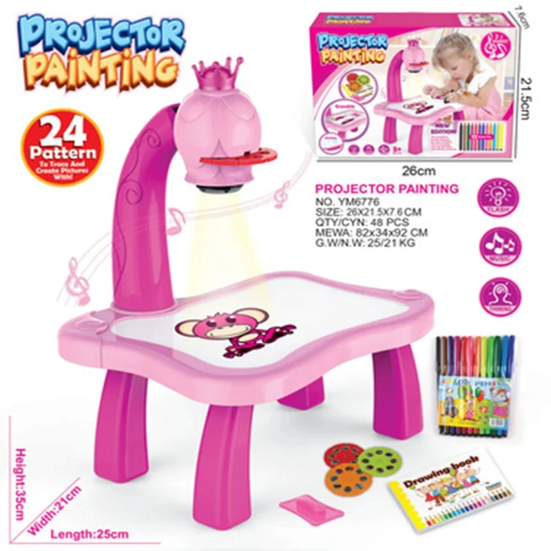 Table à dessin d'art avec budg - Drawing Projector Kids avis et prix