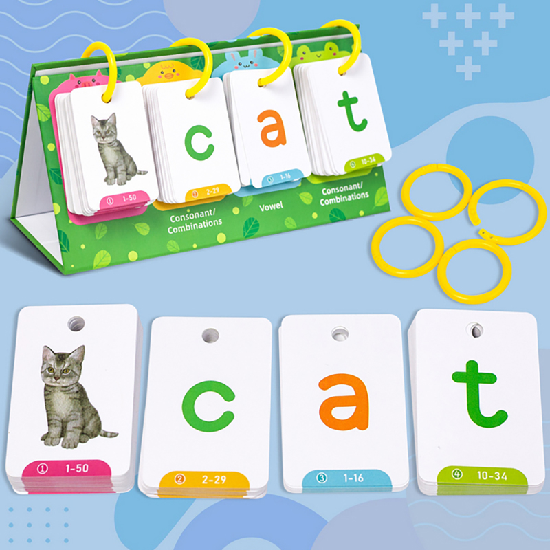 Cartes flash de mots CVC pour  - Kids Education Charts avis et prix