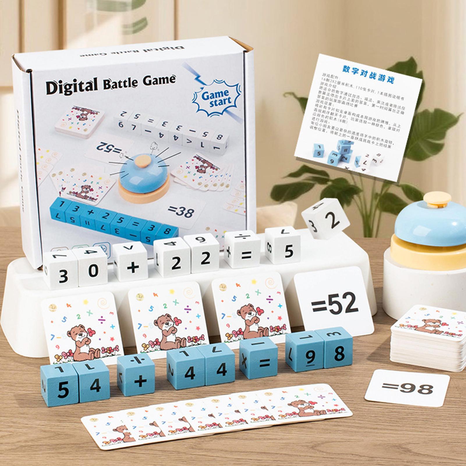 Blocs de chiffres en bois, Puz - Math Manipulative Set avis et prix