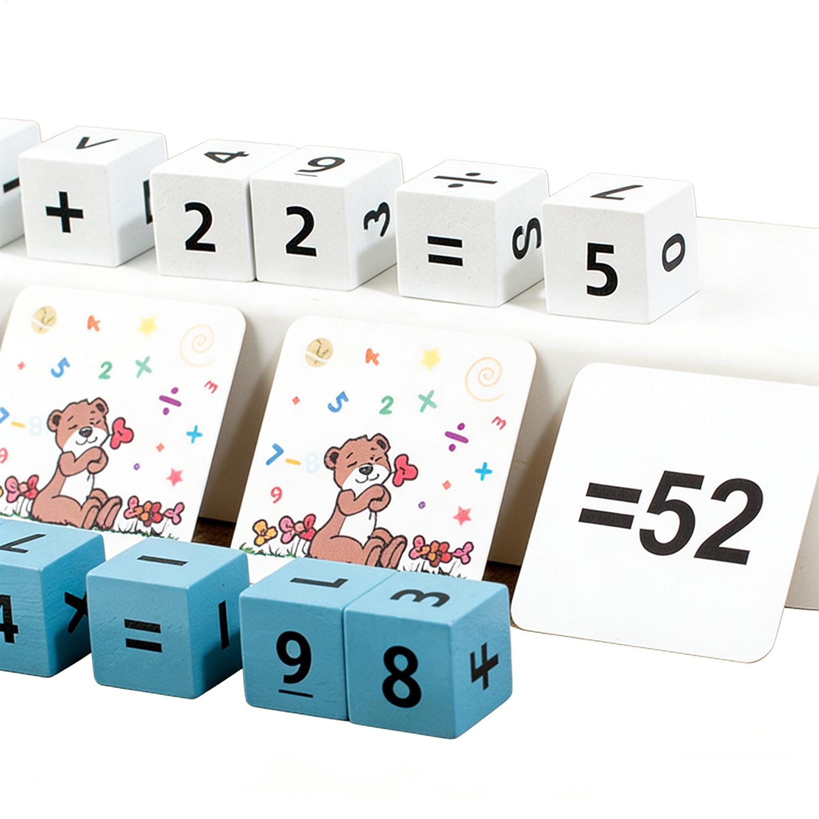Blocs de chiffres en bois, Puz - Math Manipulative Set avis et prix