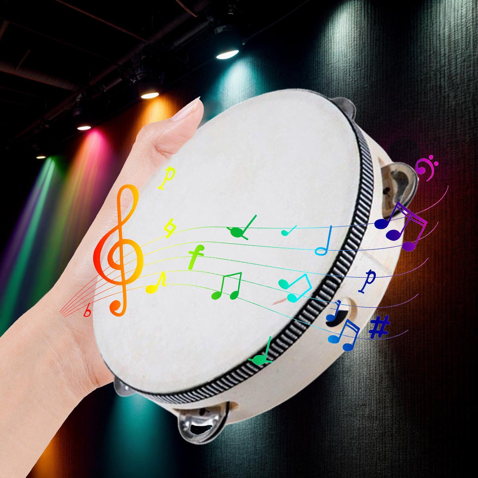Tambourin pour enfants 6 pouce - Kids Education And Recreation avis et prix