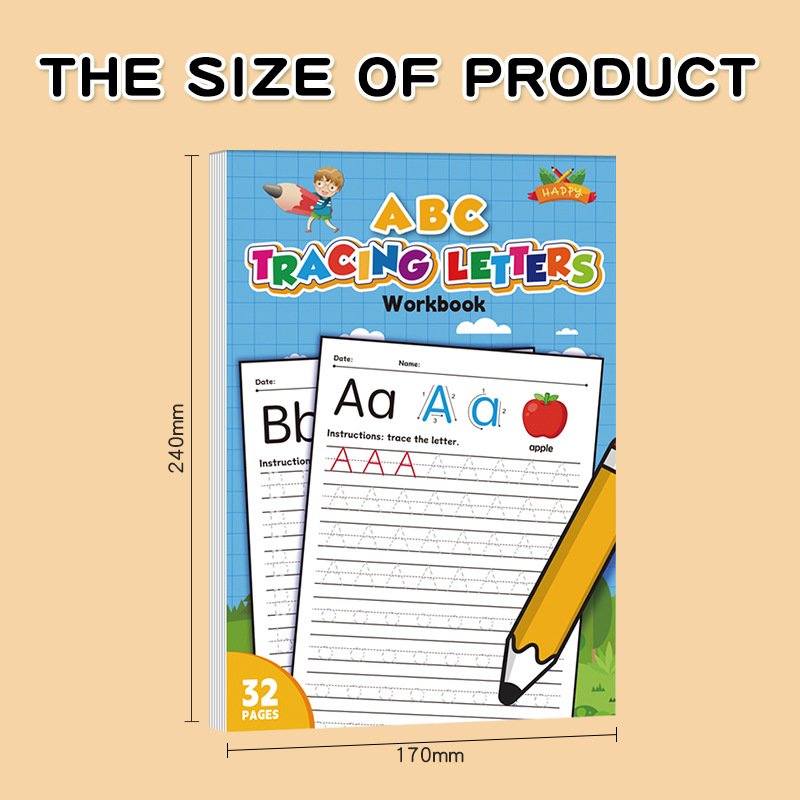 Cahier d'exercices de traçage  - Kids Educational Workbooks avis et prix