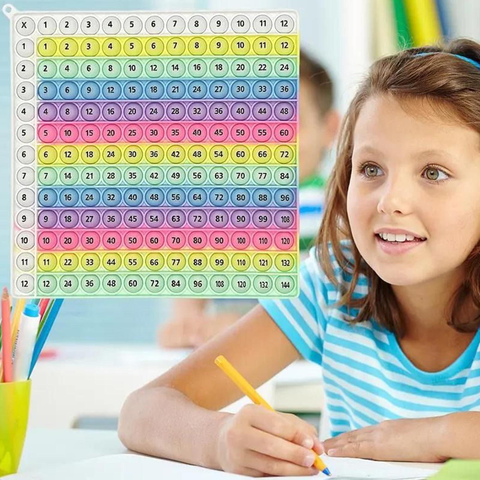 Jeu de Multiplication en Silic - Kids Education Charts avis et prix