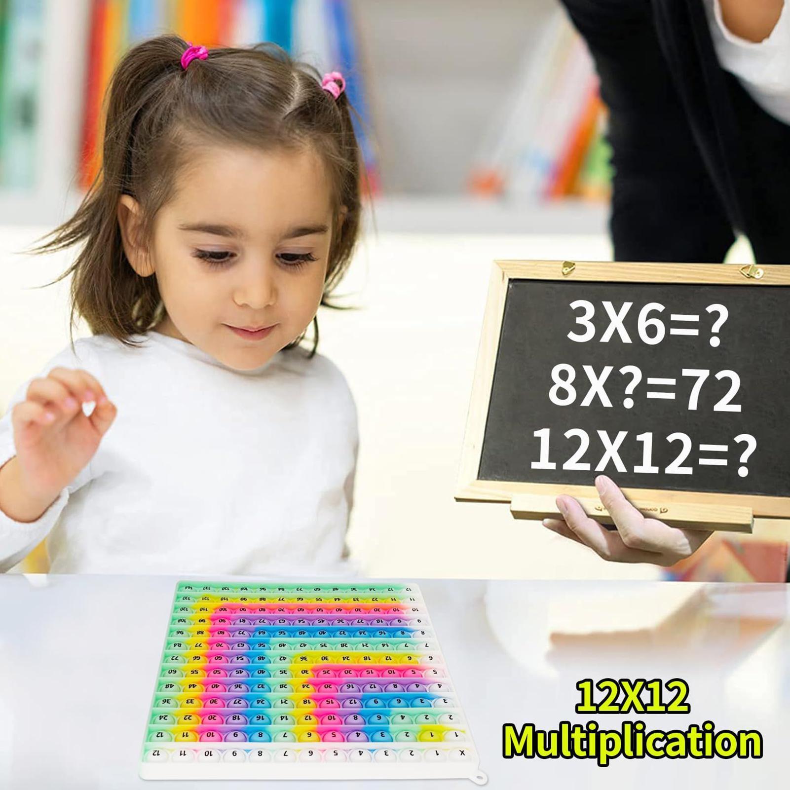 Jeu de Multiplication en Silic - Kids Education Charts avis et prix