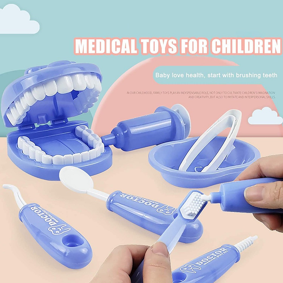 9 pièces Kit dentaire jouet jo - Kids Education Shows avis et prix