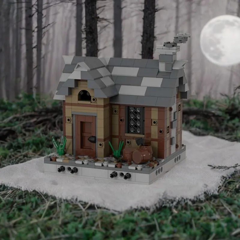 594 pièces MOC bricolage cabin - Kids Education Login avis et prix